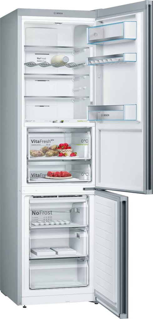 Хладилник с фризер BOSCH KGF39SB45 Serie 6