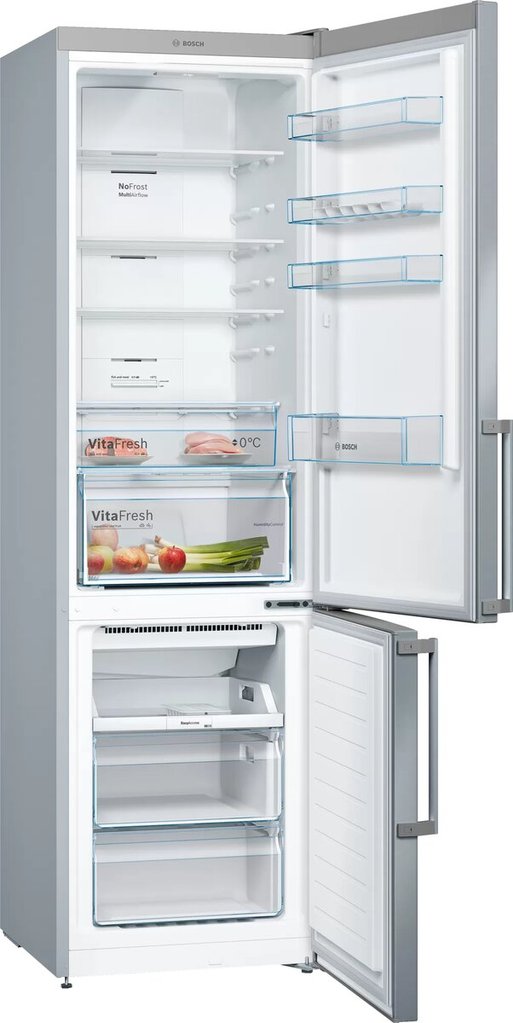 Хладилник с фризер BOSCH KGN393IEP Serie 4