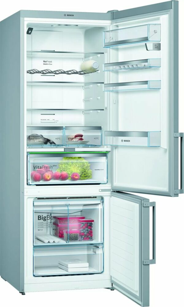 Хладилник с фризер BOSCH KGN56HI3P Serie 8
