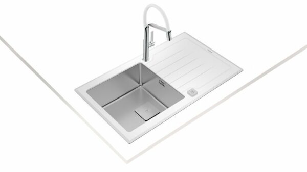Мивка за вграждане Teka DIAMOND RS15 1C 1E бяла - Image 2