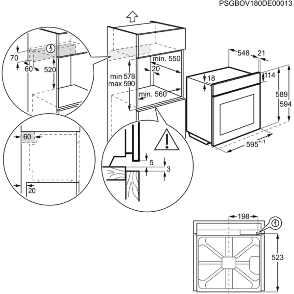 Фурна за вграждане Electrolux EOE8P31V - Image 2