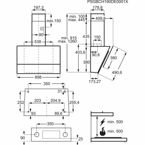 Аспиратор Electrolux LFV619R