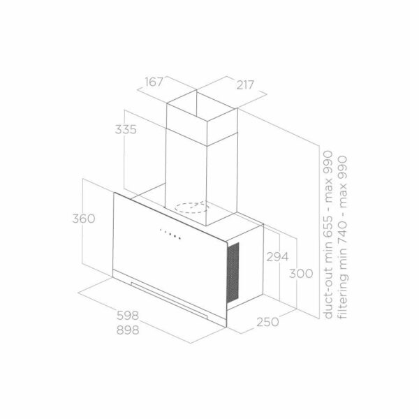 Аспиратор Elica Aplomb 60 - Image 4
