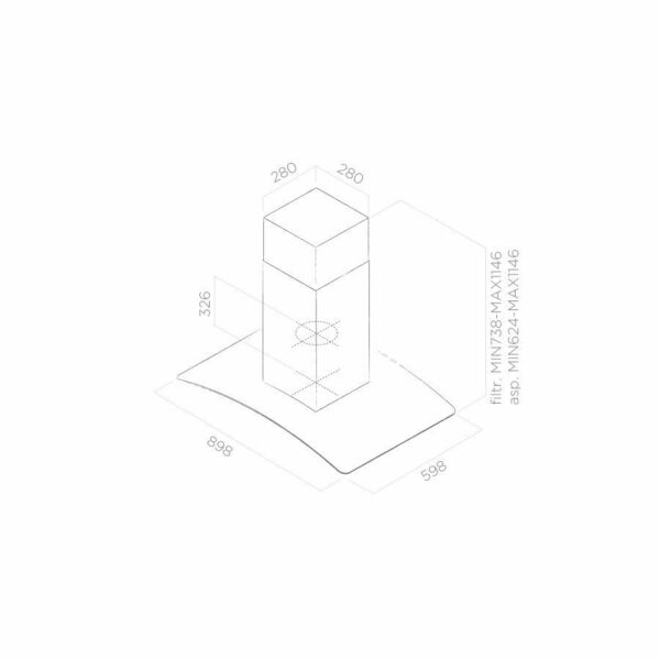 Аспиратор островен Elica Circus Plus Island - Image 3
