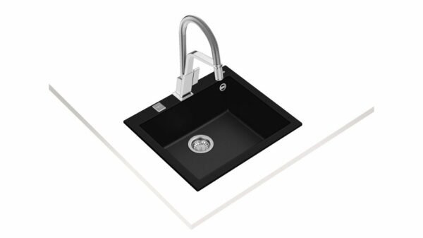 Мивка за вграждане Teka FORSQUARE 50.40 TG черна - Image 2