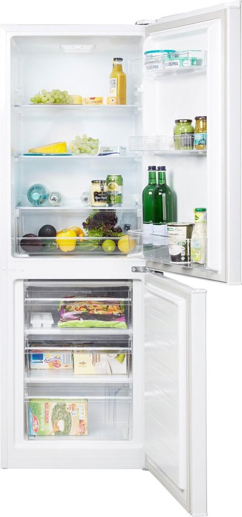 Хладилник с фризер HANSEATIC HKGK16155EW