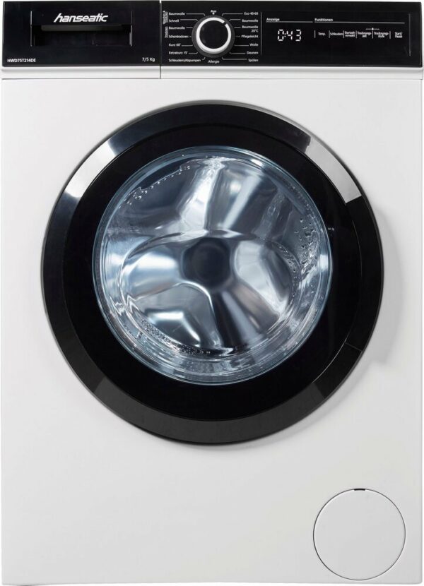 Пералня със сушилня Hanseatic HWD75T214DE - Image 2