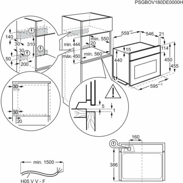 Фурна за вграждане Electrolux KVLBE08X