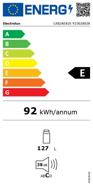 Хладилник Electrolux LXB2AE82S