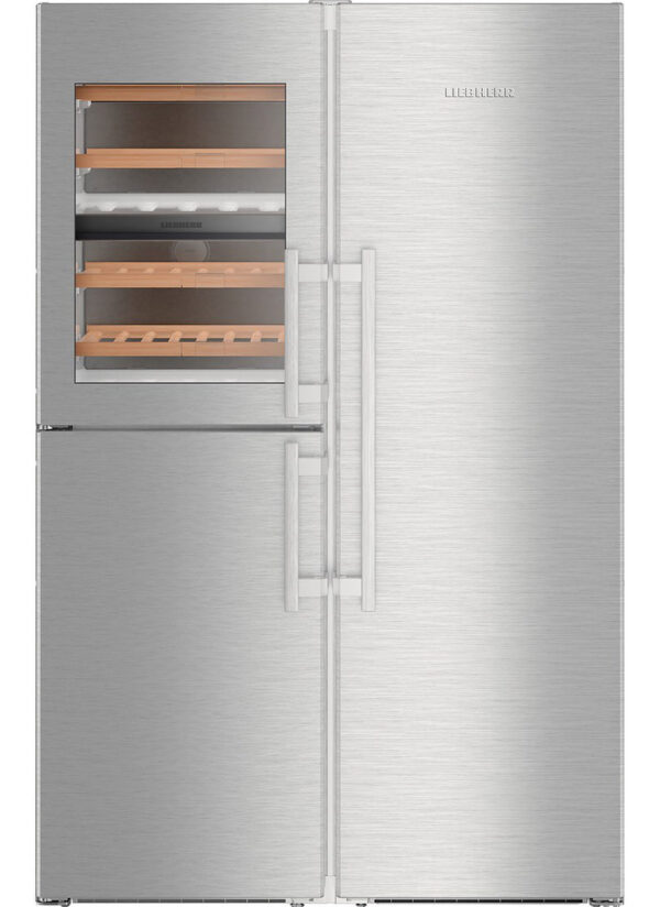Хладилник с фризер и винарна Liebherr SBSes 8486 BioFresh Plus