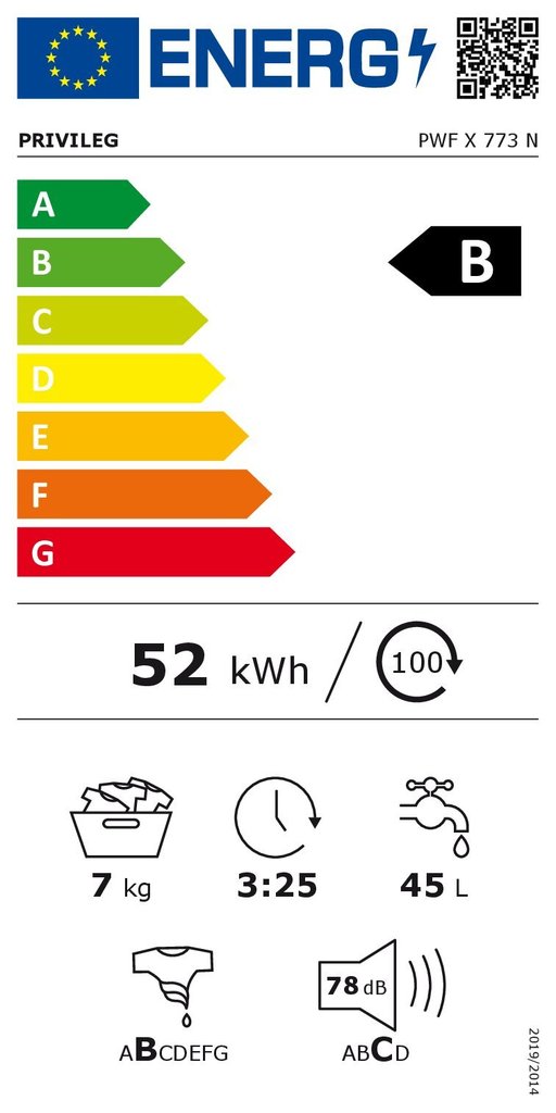 Пералня Privileg PWF X 773 N