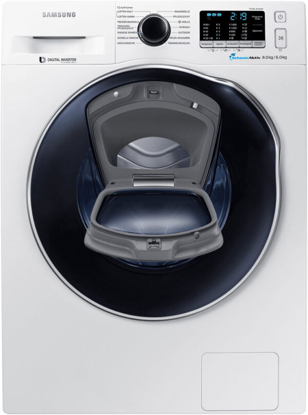 Пералня със сушилня SAMSUNG WD80K5400OW/EG AddWash - Image 2