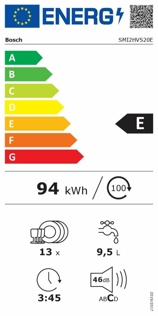 Съдомиялна Bosch SMI2HVS20E