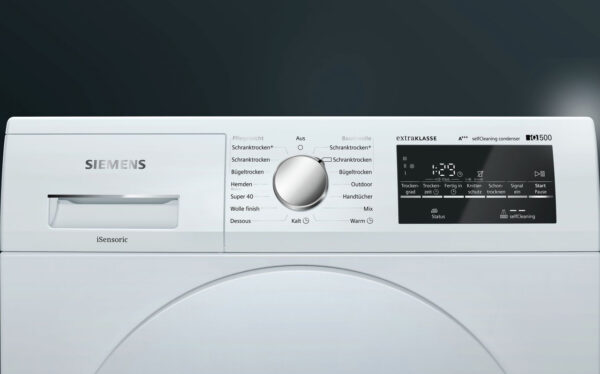 Сушилня SIEMENS WT45W4ECO iQ500 A+++ - Image 3