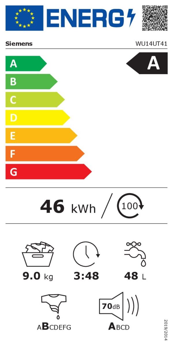 Пералня Siemens WU14UT41