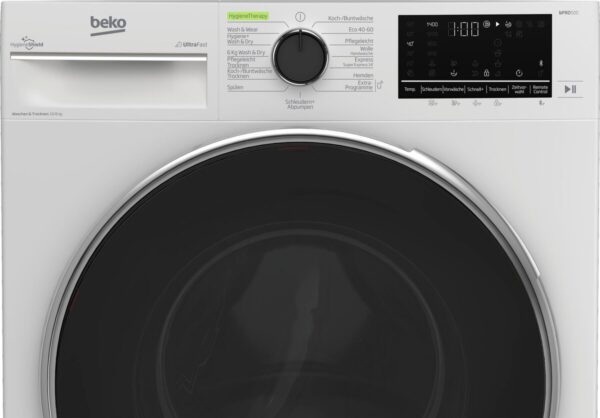 Пералня със сушилня Beko B3DFT510442W