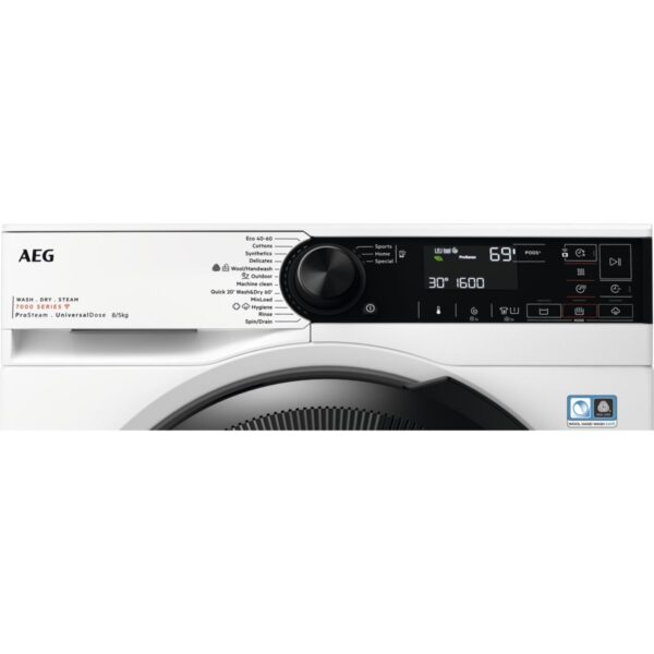 Пералня със сушилня AEG LWR73864O 7000 Series - Image 2