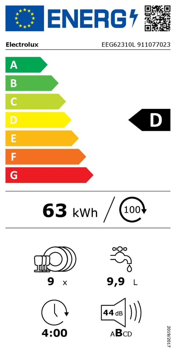 Съдомиялна Electrolux EEG62310L - Image 5