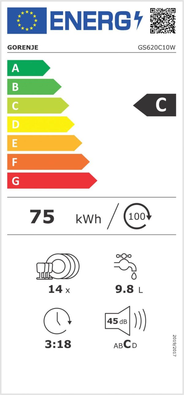 Съдомиялна Gorenje GS620C10W - Image 4