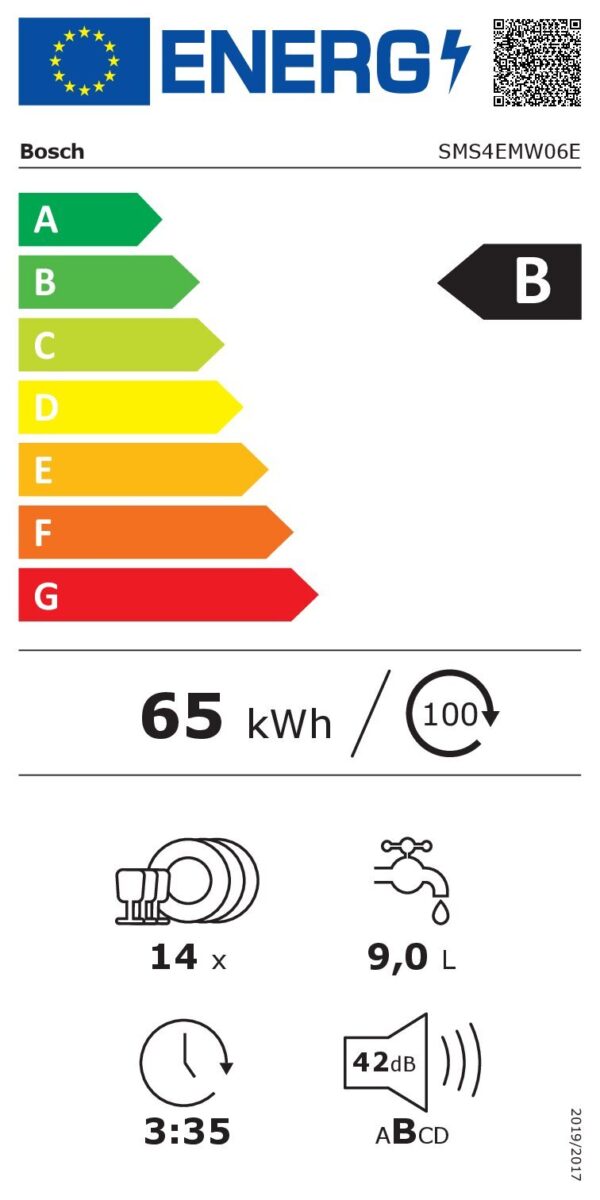 Съдомиялна Bosch SMS4EMW06E - Image 5