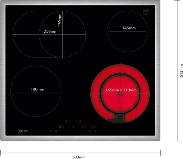 Керамичен плот Neff T16SDF9L0 - Image 4