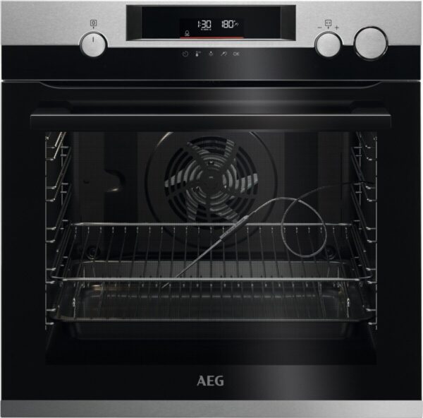 Фурна за вграждане с пара AEG BSS57606BM