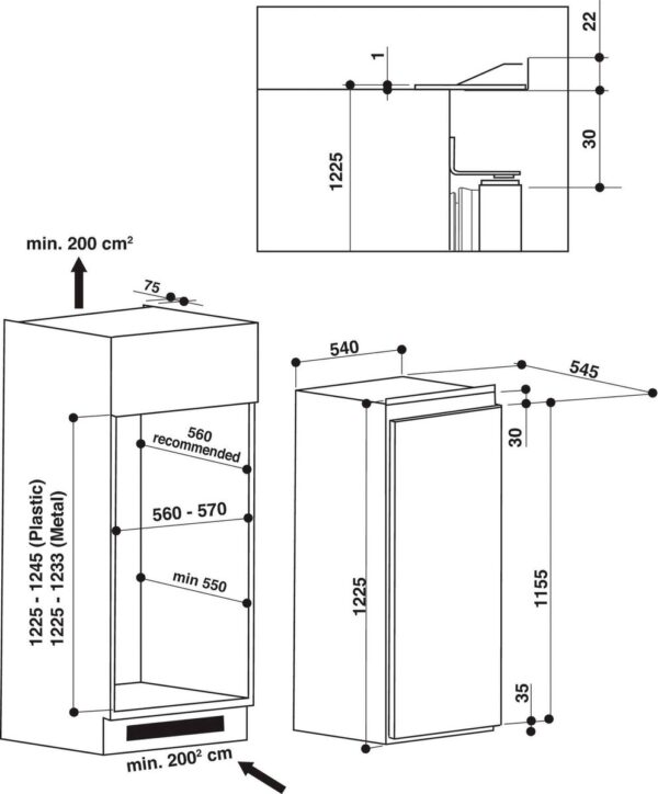 Хладилник с камера Privileg PRFI 336 - Image 5