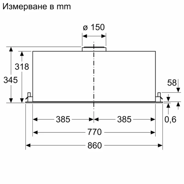Аспиратор Bosch DLN87AC50 - Image 6