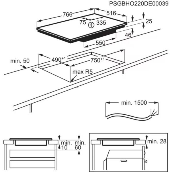 Индукционен плот AEG IKE84445XB - Image 3