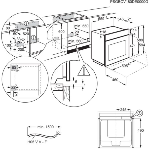Фурна с пара за вграждане Electrolux KOAAS3ST - Image 7