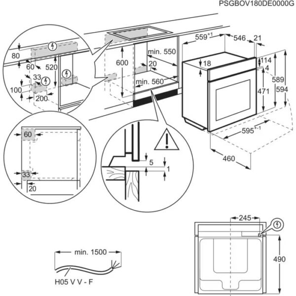 Фурна с пара за вграждане AEG TB8SB73ZAB - Image 11