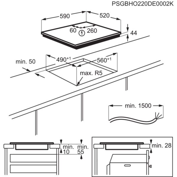 Индукционен плот AEG TO64IB00FB - Image 7