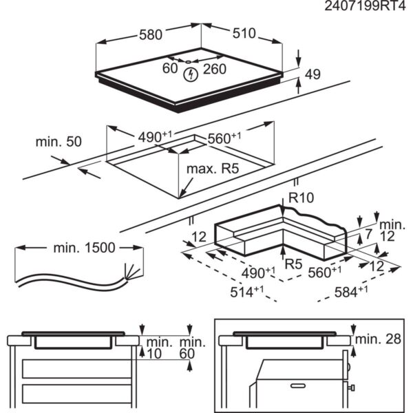 Индукционен плот AEG TO64IB00IB - Image 6