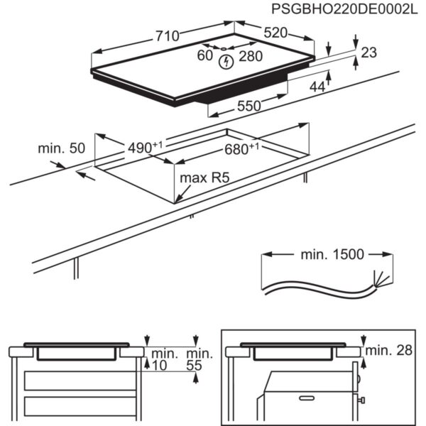 Индукционен плот AEG TO74IB00FB - Image 6