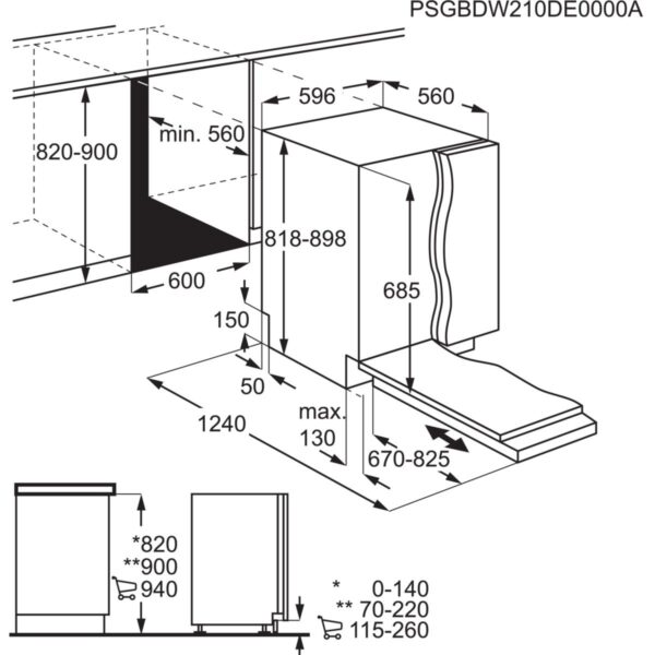 Съдомиялна Electrolux EEG88700W - Image 7