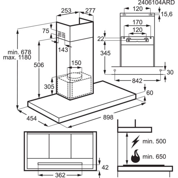 Аспиратор Electrolux LFT819K - Image 6