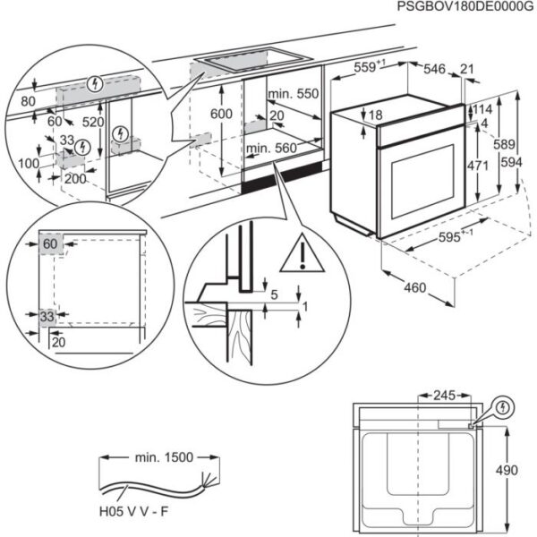 Фурна с пара за вграждане Electrolux LOB8S38Z - Image 8